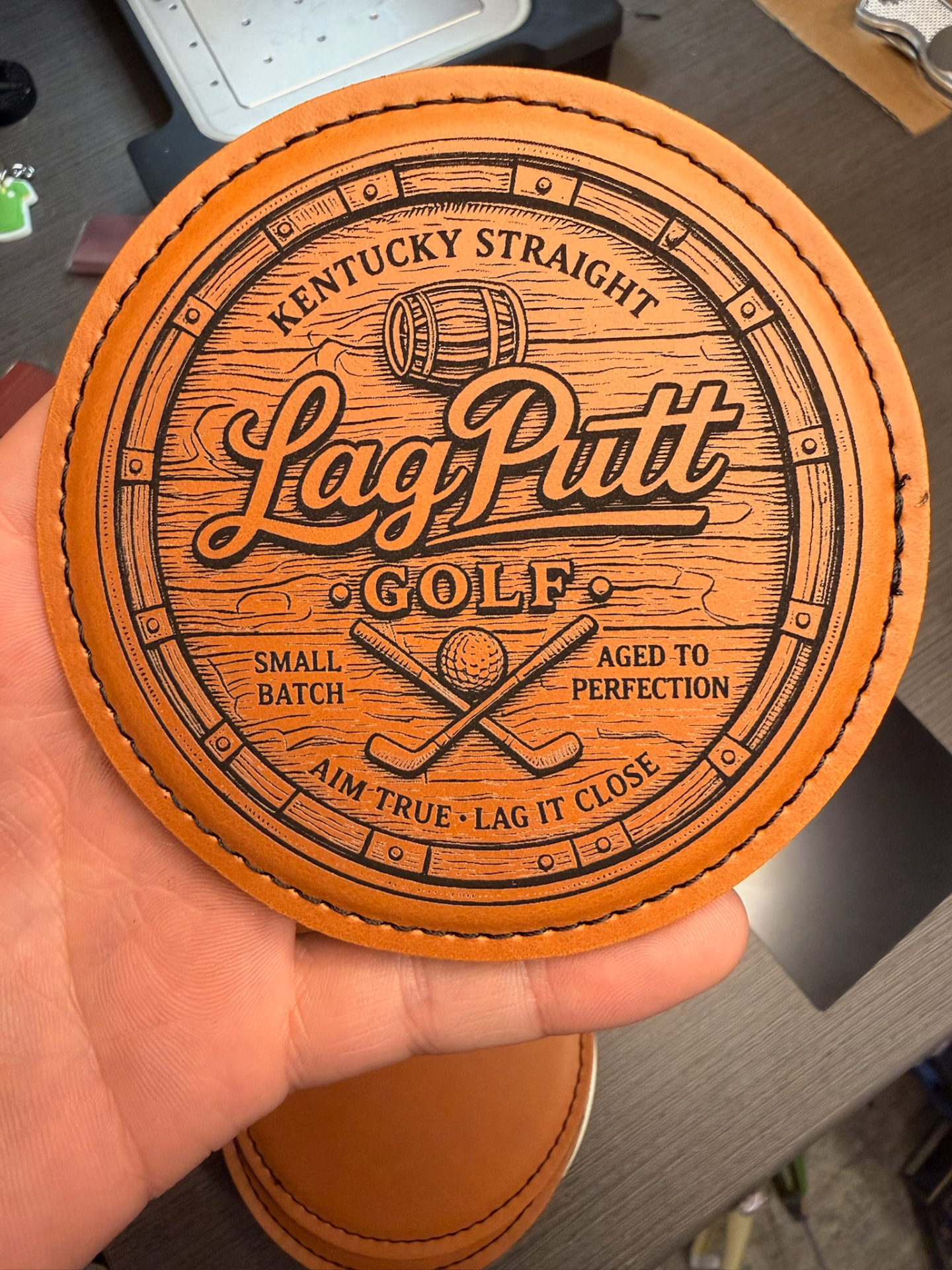 Personalized Leather Tag